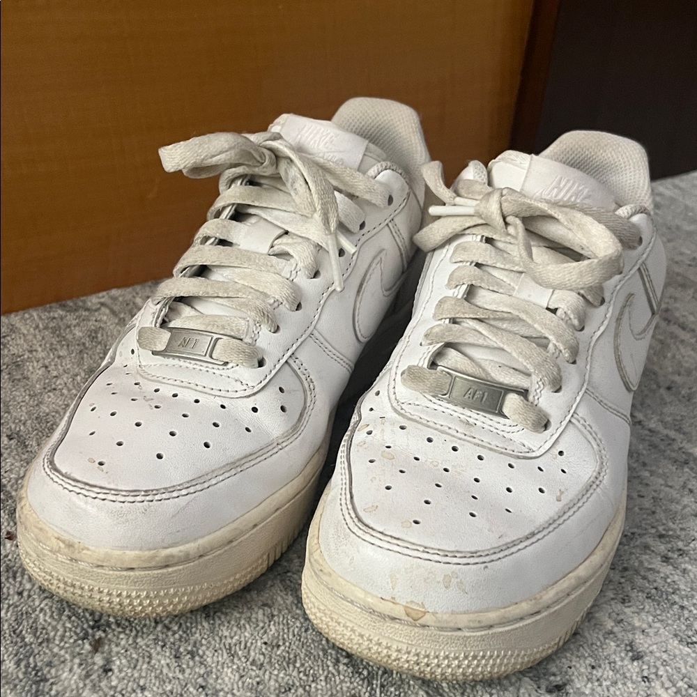Nike Classic White Lace-Up Sneakers